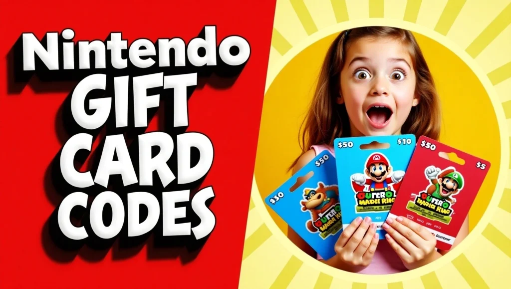 Nintendo eShop Gift Card Hacks: Unlock Free Codes Today
